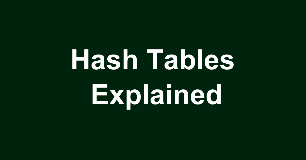 Hash Tables Explained RubyGuides